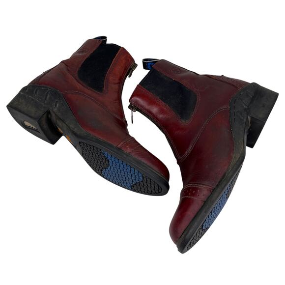 Ariat Cobalt Devon Pro 54761 Red/Brown Boots 6.5 - Picture 5 of 13